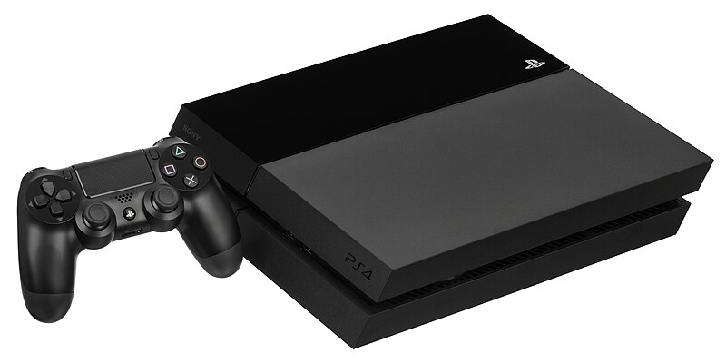 PlayStation 4 console and DualShock 4 controller